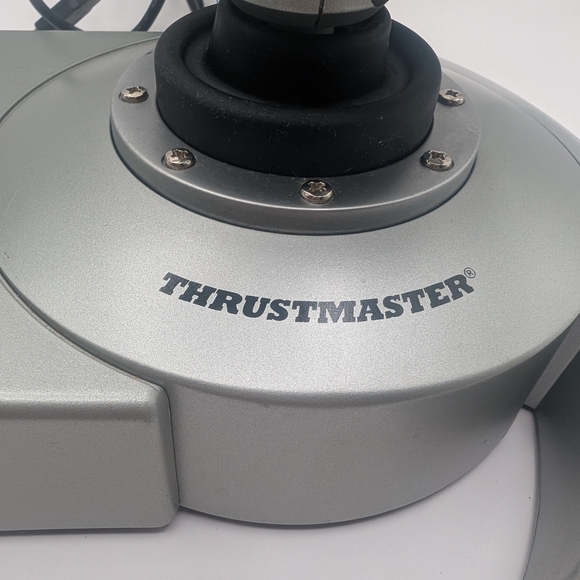 Thrustmaster Top Gun Afterburner Force Feedback Joystick Gaming - Tested - Picture 4 of 11
